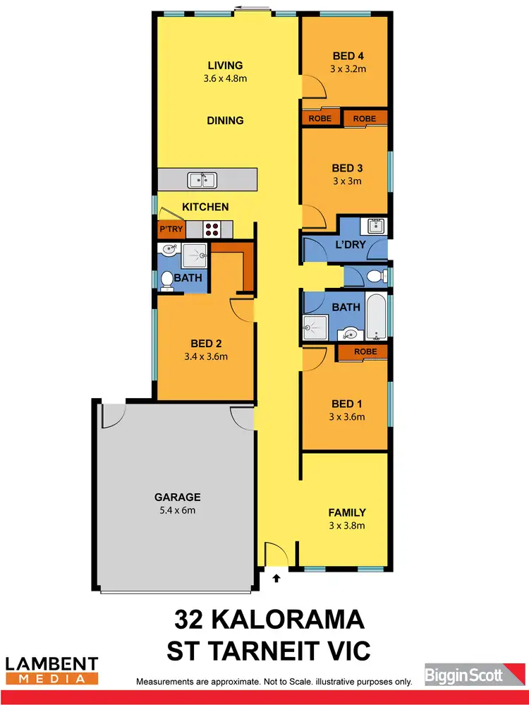 Floorplan of Homely house listing, 32 Kalorama Street, Tarneit VIC 3029