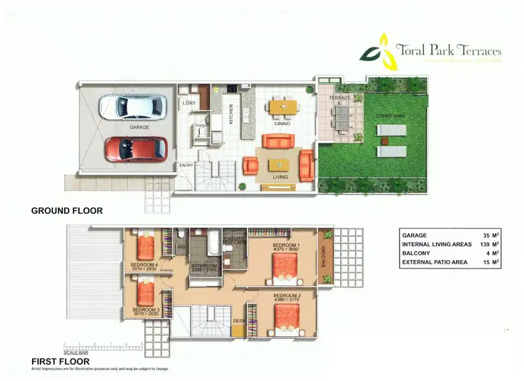 Floorplan of Homely townhouse listing, 5/11 Toral Drive, Buderim QLD 4556