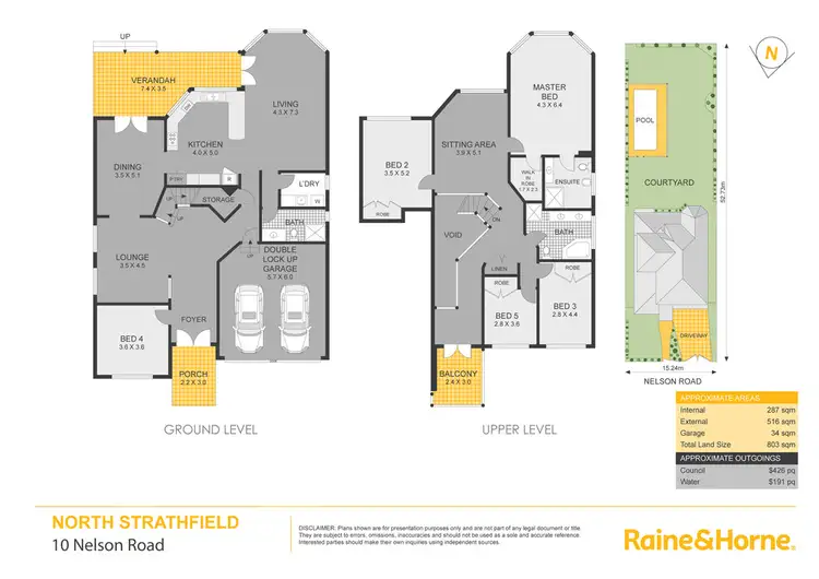 Floorplan of Homely house listing, 10 Nelson Road, North Strathfield NSW 2137