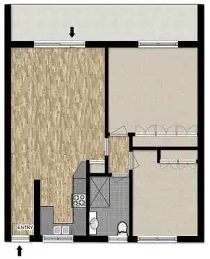 Floorplan of Homely unit listing, 14/11-13 McKeahnie Street, Crestwood NSW 2620