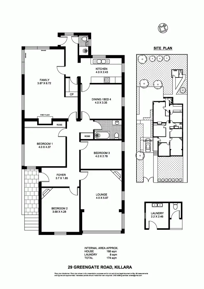 Floorplan of Homely house listing, 29 Greengate Rd, Killara NSW 2071