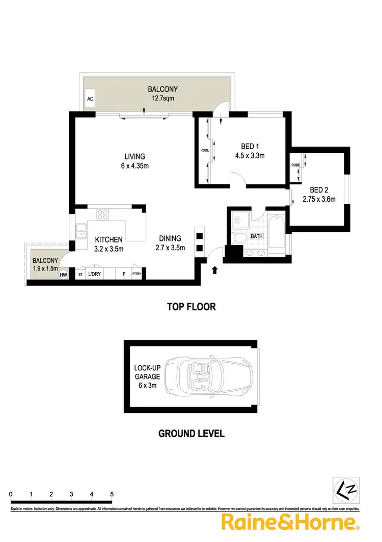 Floorplan of Homely apartment listing, 5/2 Oceanview Avenue, Vaucluse NSW 2030