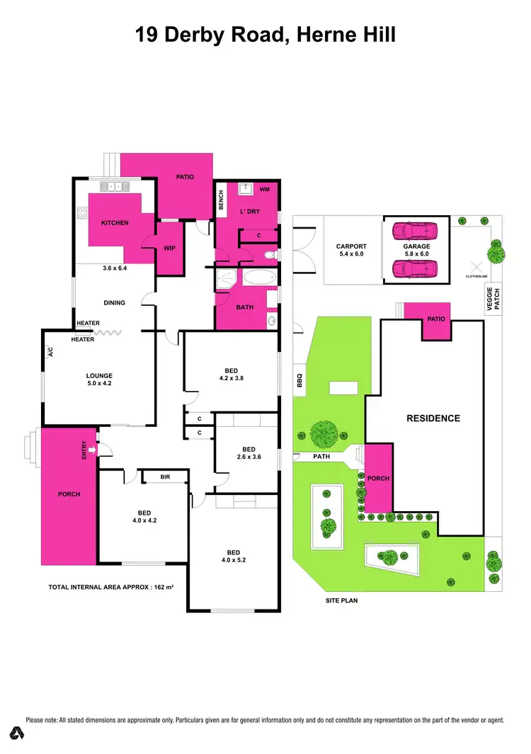 Floorplan of Homely house listing, 19 Derby Road, Herne Hill VIC 3218
