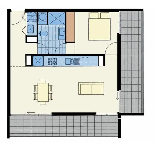 Floorplan of Homely apartment listing, 29/2-4 Samada Street, Notting Hill VIC 3168