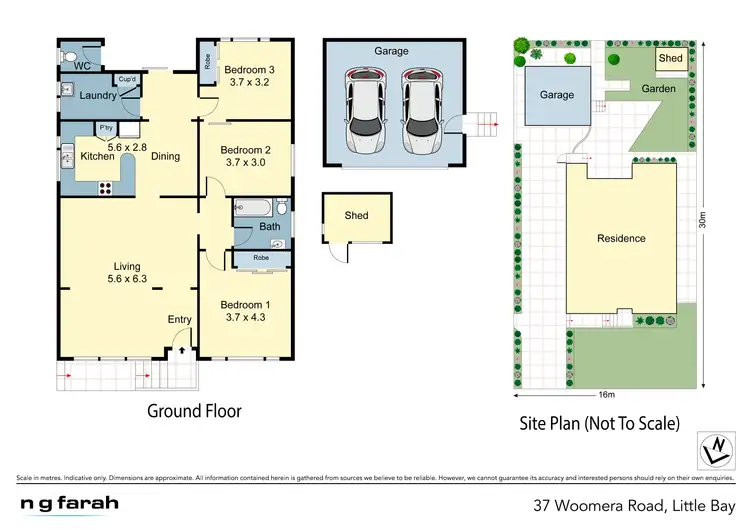 Floorplan of Homely house listing, 37 Woomera Road, Little Bay NSW 2036