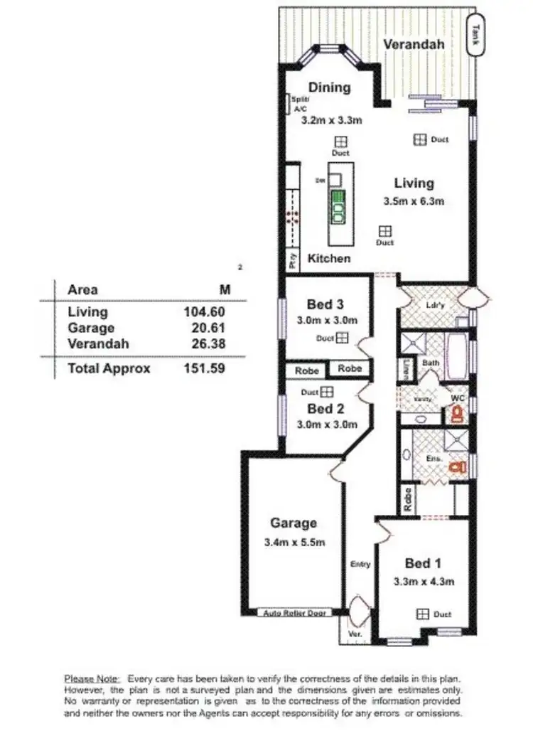 Floorplan of Homely house listing, 15A Kings Road, Salisbury Downs SA 5108