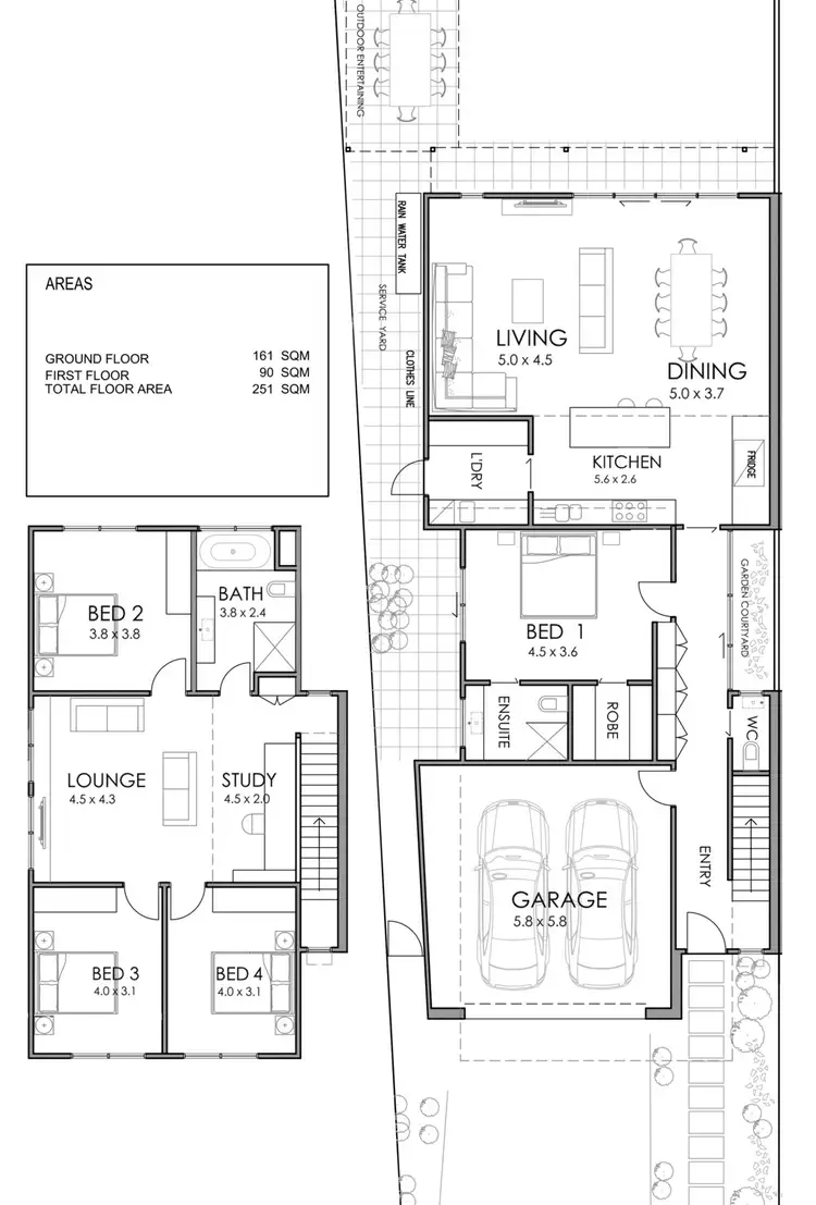 Floorplan of Homely house listing, 5 Wald Avenue, Semaphore South SA 5019