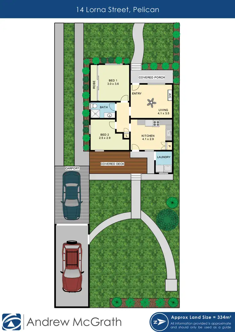 Floorplan of Homely house listing, 14 Lorna Street, Pelican NSW 2281