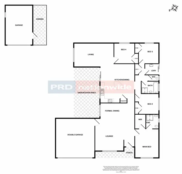 Floorplan of Homely house listing, 13 Fernleigh Avenue, Rutherford NSW 2320