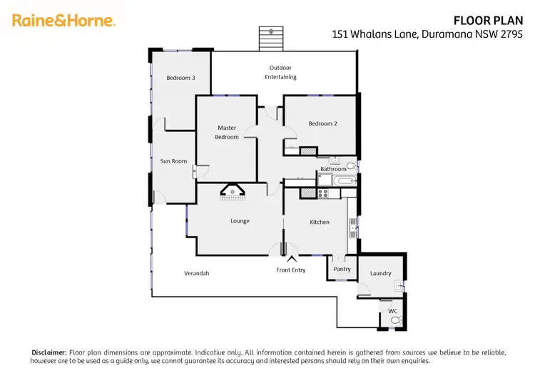 Floorplan of Homely rural property listing, 151 Whalans Lane, Duramana NSW 2795