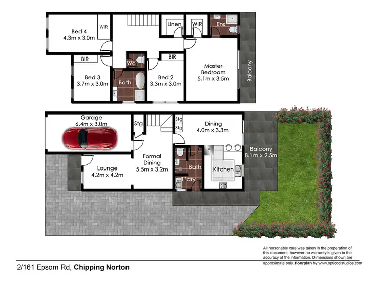 Floorplan of Homely house listing, 2/161 Epsom Rd, Chipping Norton NSW 2170