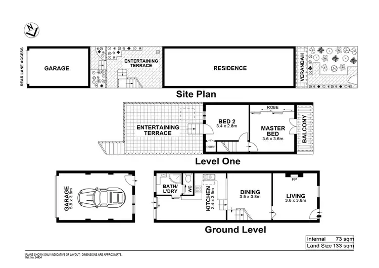Floorplan of Homely house listing, 227 Balmain Road, Lilyfield NSW 2040