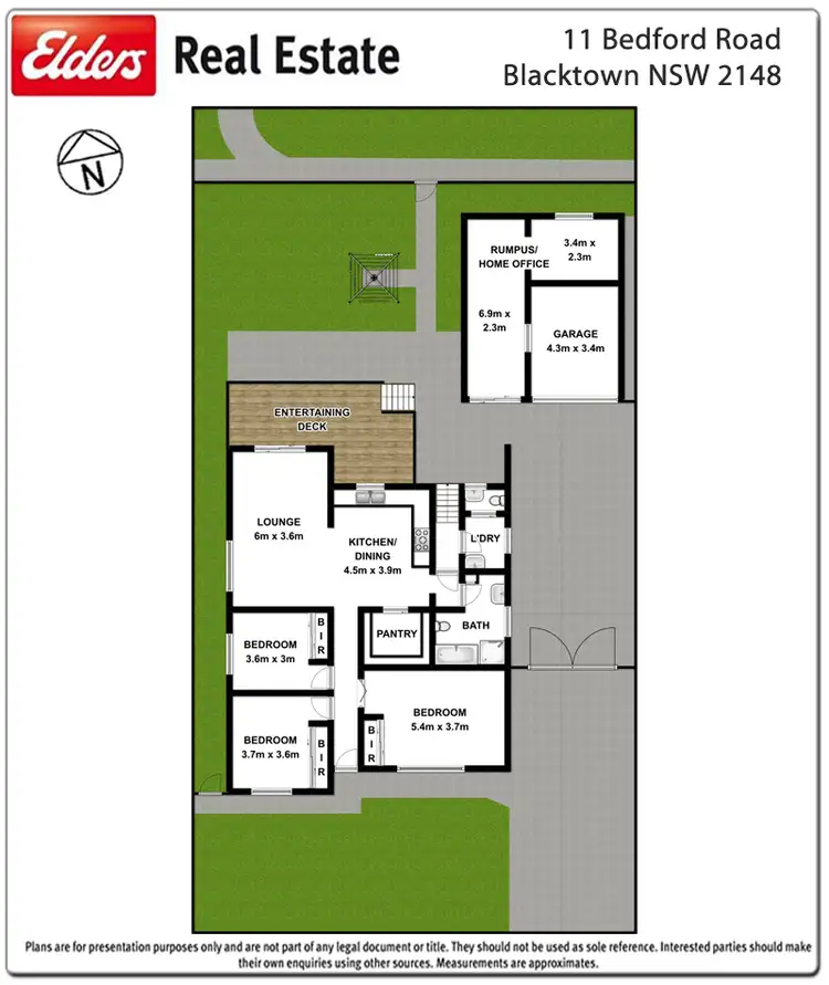 Floorplan of Homely house listing, 11 Bedford Road, Blacktown NSW 2148