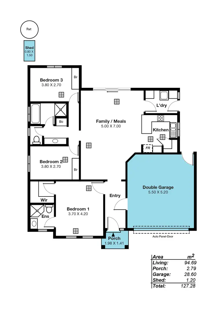 Floorplan of Homely house listing, 30 Sixth Avenue, Ascot Park SA 5043