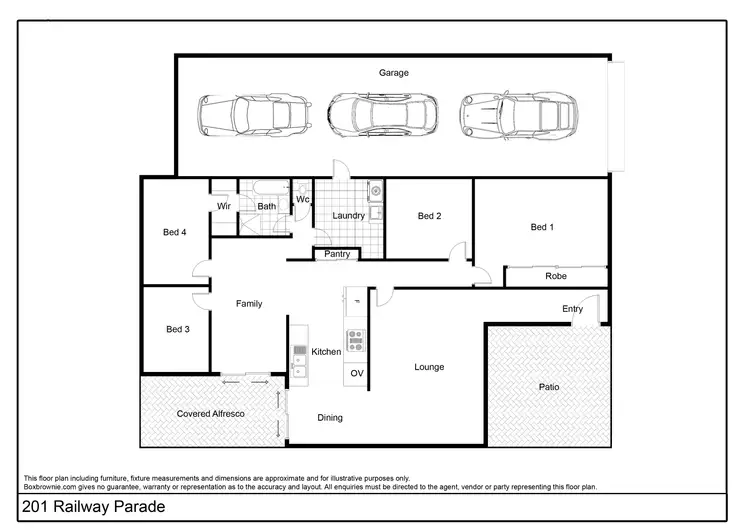 Floorplan of Homely house listing, 201 Railway Parade, Thorneside QLD 4158