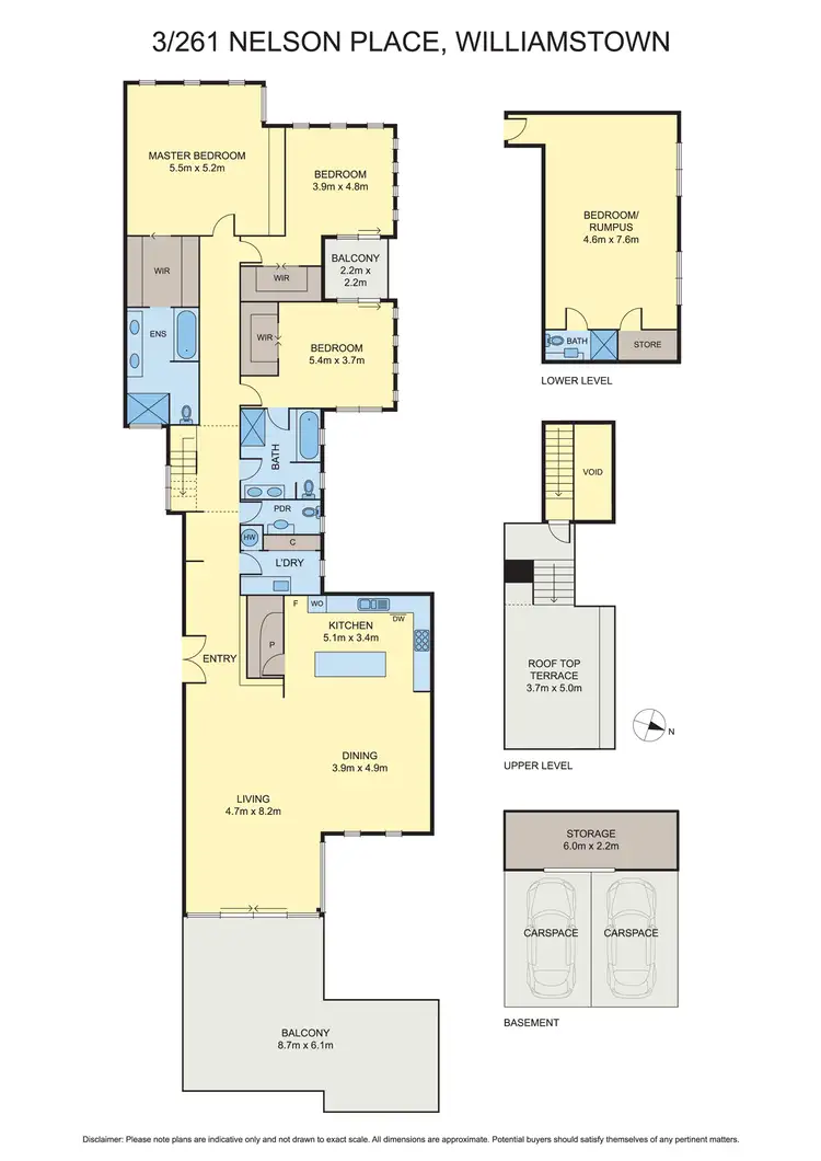 Floorplan of Homely house listing, 3/261 Nelson Place, Williamstown VIC 3016
