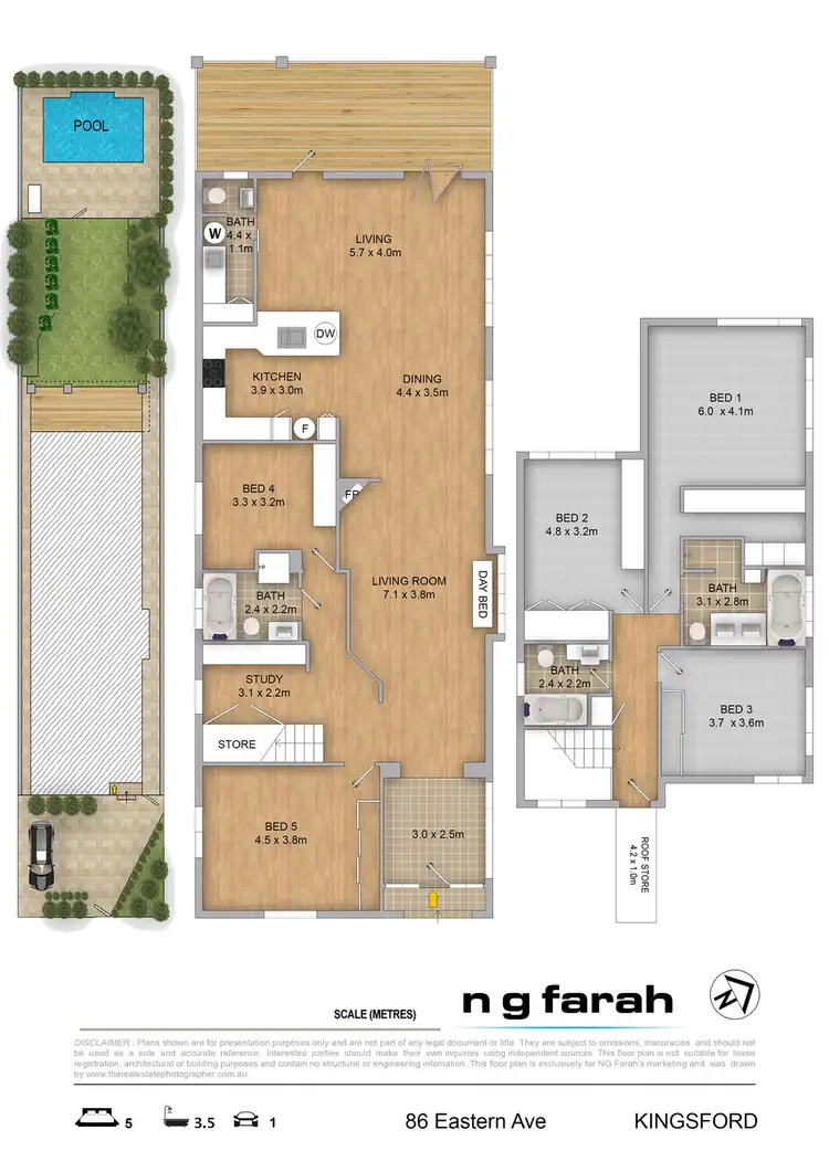 Floorplan of Homely house listing, 86 Eastern Avenue, Kingsford NSW 2032