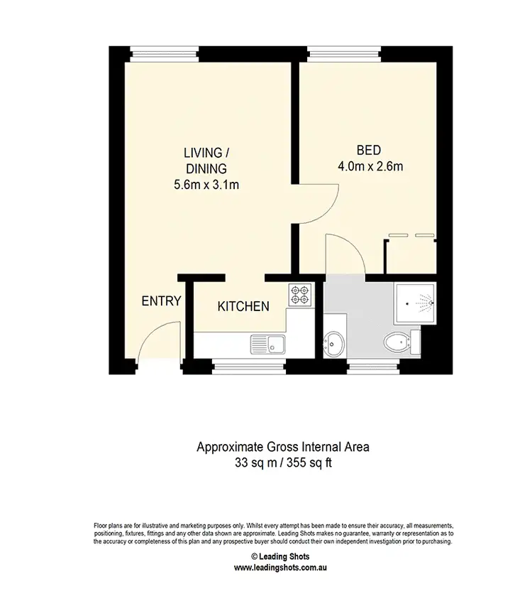 Floorplan of Homely apartment listing, 14/134 Hardgrave Road, West End QLD 4101
