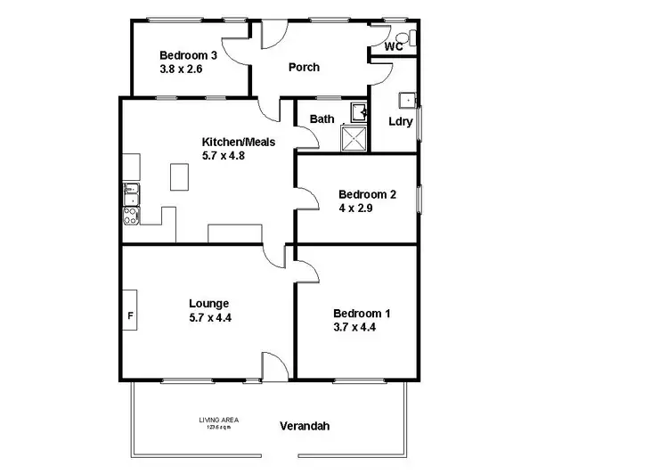 Floorplan of Homely house listing, 31 Gogel Road, Moorook SA 5332