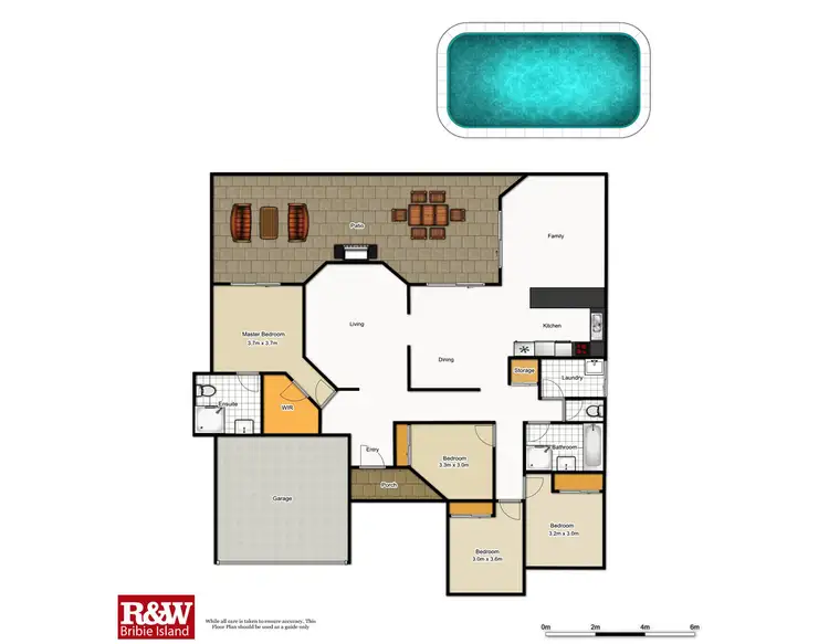 Floorplan of Homely house listing, 55 Dolphin Drive, Bongaree QLD 4507