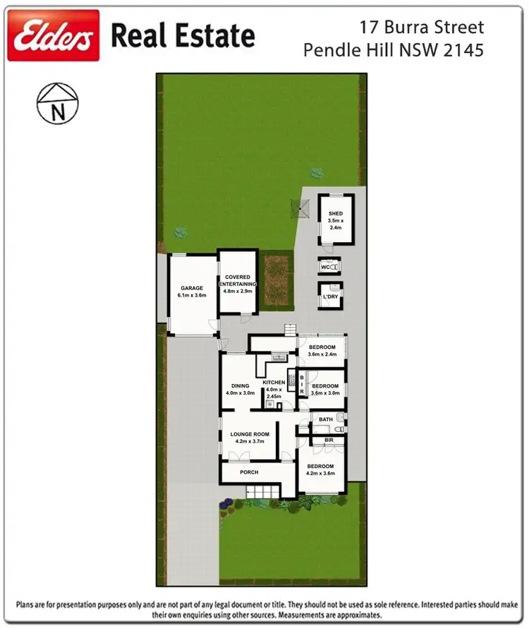 Floorplan of Homely house listing, 17 Burra Street, Pendle Hill NSW 2145