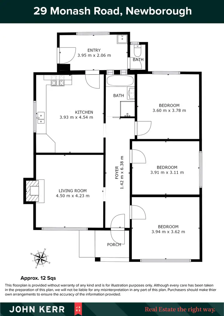 Floorplan of Homely house listing, 29 Monash Road, Newborough VIC 3825