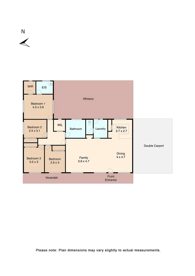 Floorplan of Homely house listing, 19 Cynthia Court, Haddon VIC 3351