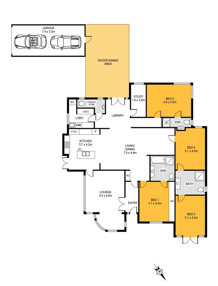 Floorplan of Homely house listing, 19 Hill Street, Victor Harbor SA 5211