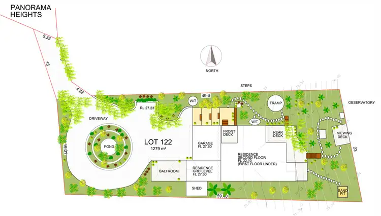 Floorplan of Homely house listing, 14 Panorama Heights, Wandina WA 6530