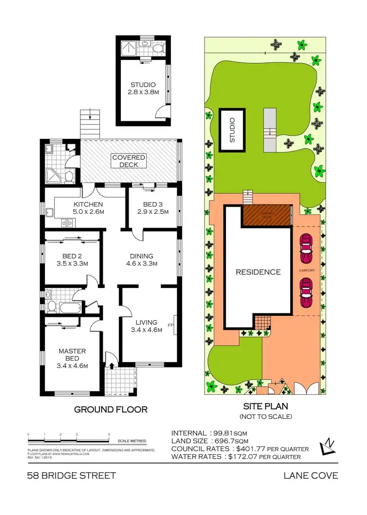 Floorplan of Homely house listing, 58 Bridge Street, Lane Cove NSW 2066