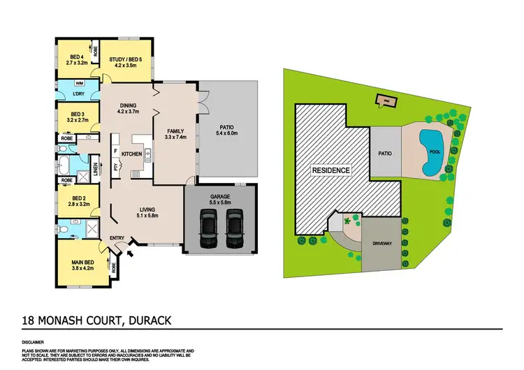 Floorplan of Homely house listing, 18 Monash Court, Durack NT 830