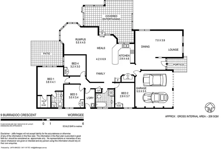 Floorplan of Homely house listing, 9 Burradoo Crescent, Nowra NSW 2541