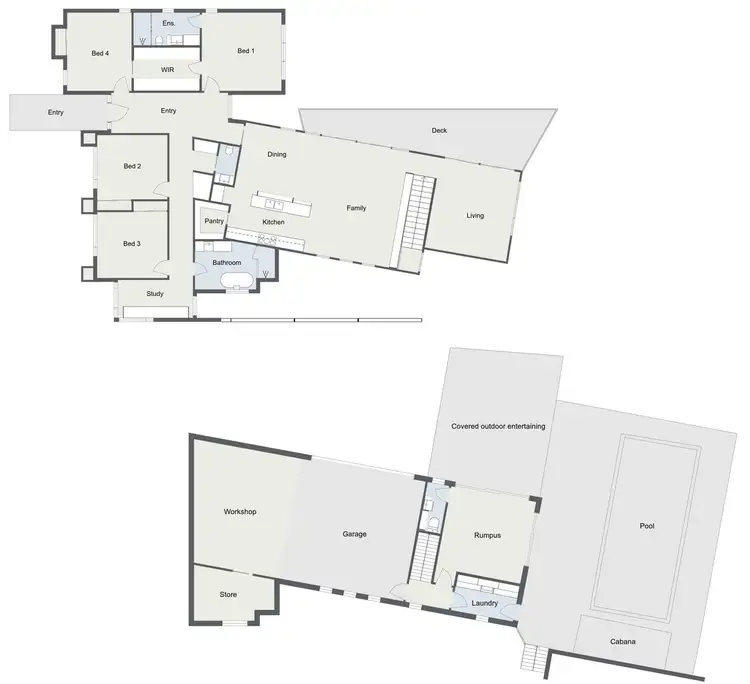 Floorplan of Homely house listing, 58 Eucumbene Drive, Duffy ACT 2611