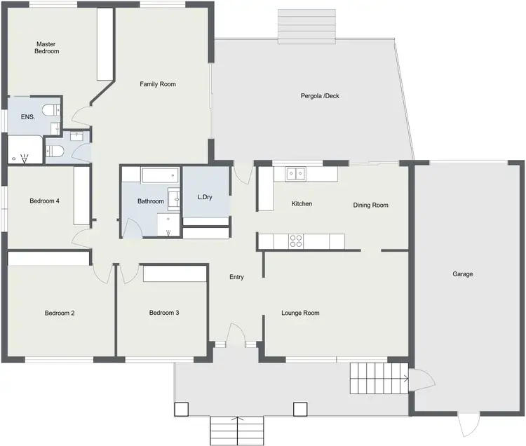 Floorplan of Homely house listing, 90 Carruthers Street, Curtin ACT 2605