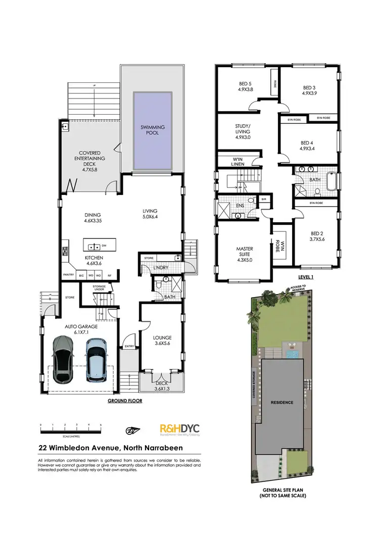Floorplan of Homely house listing, 22 Wimbledon Avenue, North Narrabeen NSW 2101