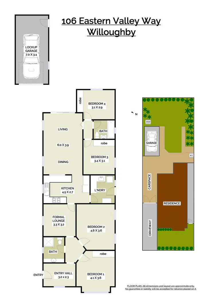 Floorplan of Homely house listing, 106 Eastern Valley Way, Willoughby NSW 2068
