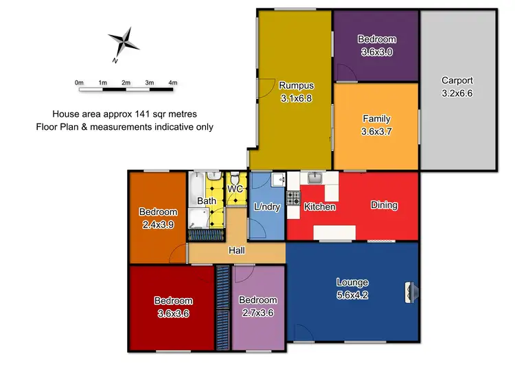 Floorplan of Homely house listing, 13 Maxime Place, Orange NSW 2800