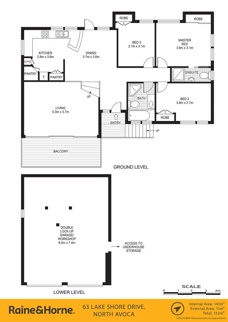 Floorplan of Homely house listing, 63 Lake Shore Drive, North Avoca NSW 2260