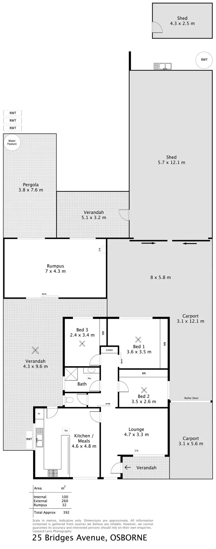 Floorplan of Homely house listing, 25 Bridges Avenue, Osborne SA 5017