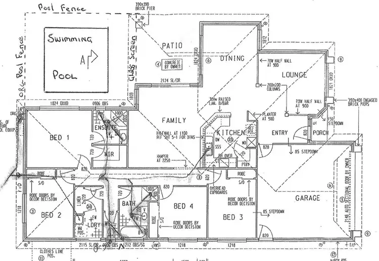 Floorplan of Homely house listing, 1 Gowen Drive, Landsborough QLD 4550