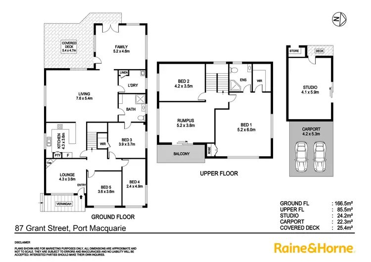 Floorplan of Homely house listing, 87 Grant Street, Port Macquarie NSW 2444