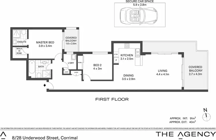 Floorplan of Homely unit listing, 8/28 Underwood Street, Corrimal NSW 2518