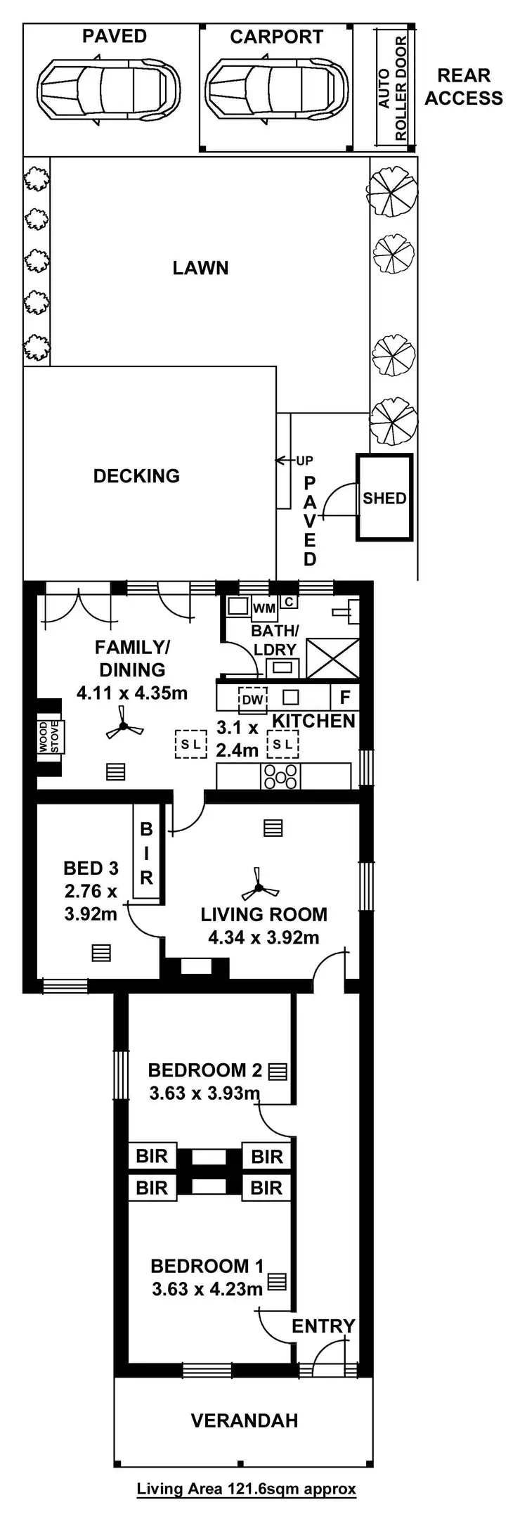 Floorplan of Homely house listing, 12 Gilbert Street, Gilberton SA 5081