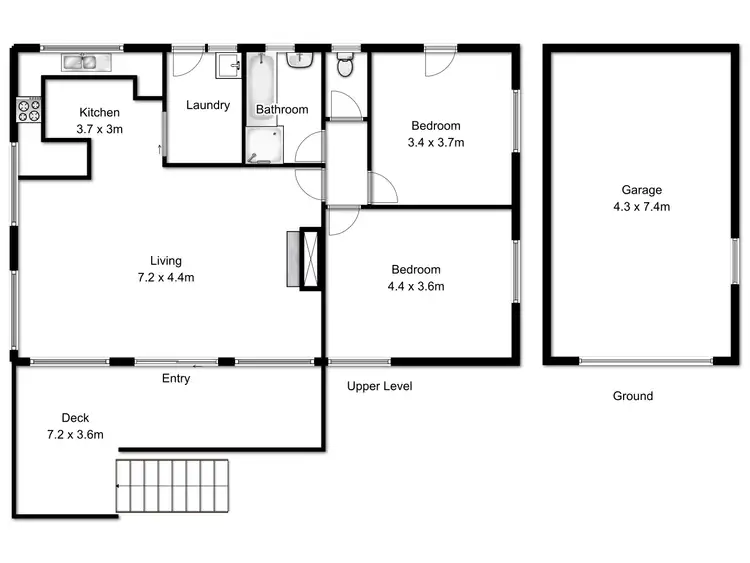 Floorplan of Homely house listing, 13 Riverview Crescent, Catalina NSW 2536