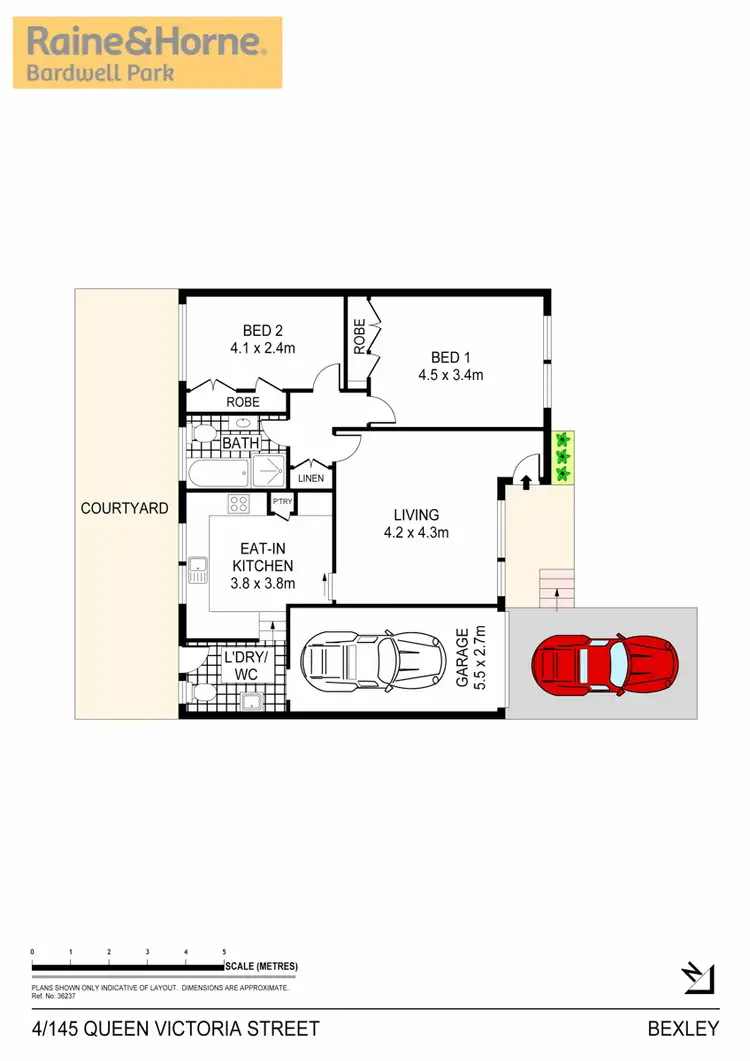 Floorplan of Homely villa listing, 4/145 Queen Victoria Street, Bexley NSW 2207