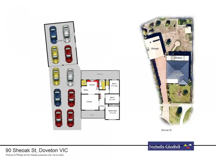 Floorplan of Homely house listing, 90 SHEOAK STREET, Doveton VIC 3177