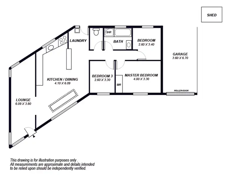 Floorplan of Homely house listing, 10 Yulti Road, Salisbury North SA 5108