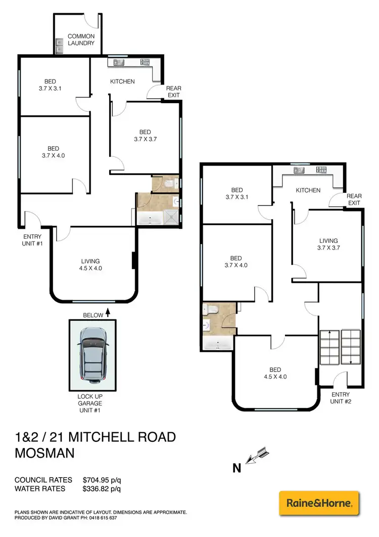 Floorplan of Homely house listing, 21 Mitchell Road, Mosman NSW 2088