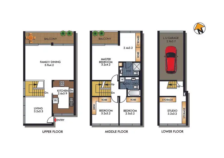 Floorplan of Homely apartment listing, 1/351a Edgecliff Road, Edgecliff NSW 2027
