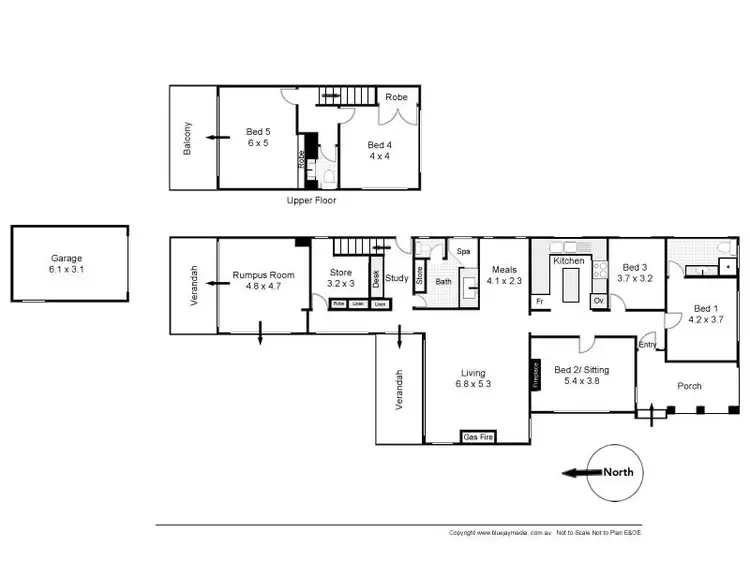 Floorplan of Homely house listing, 44. Harcourt Street, Bassendean WA 6054